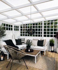 Alternative view of Plasttak Sverigeplattan - unik overlapping