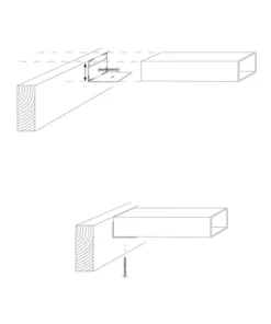 Alternative view of Aluminium tverrstang