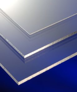 Flatt Polykarbonatplate med UV beskyttelse – eksaktkappede mål